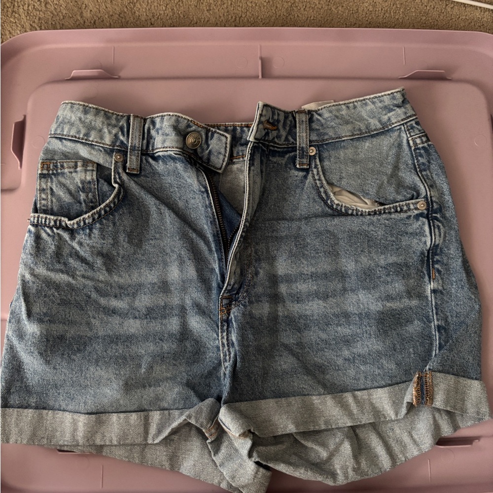 H&M Denim Blue Women's Shorts